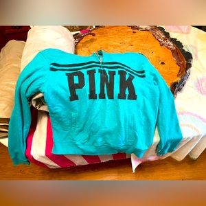 VS Pink quarter zip
